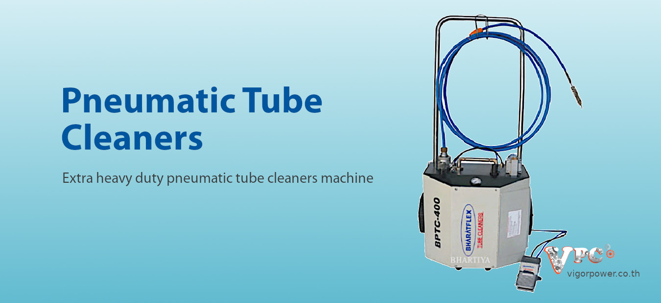 Chiller and Condenser Tube Cleaners - Portable Electric Tube Cleaner BPC-P - vigorpower.co.th