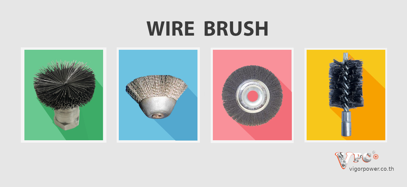 Tube Cleaning Acessories  - Wire Brushes - vigorpower.co.th